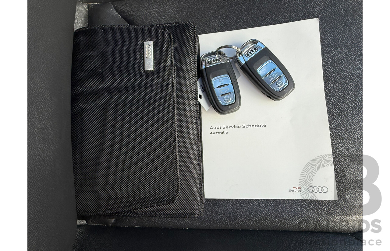 07/2012 Audi A4 2.0 TDI FWD B8 (8K) MY13 4D Sedan Lava Gray Pearlescent Turbo Diesel 2.0L