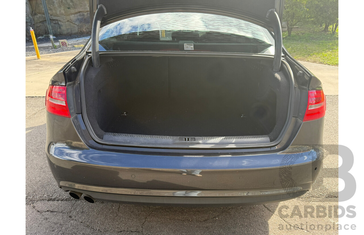 07/2012 Audi A4 2.0 TDI FWD B8 (8K) MY13 4D Sedan Lava Gray Pearlescent Turbo Diesel 2.0L