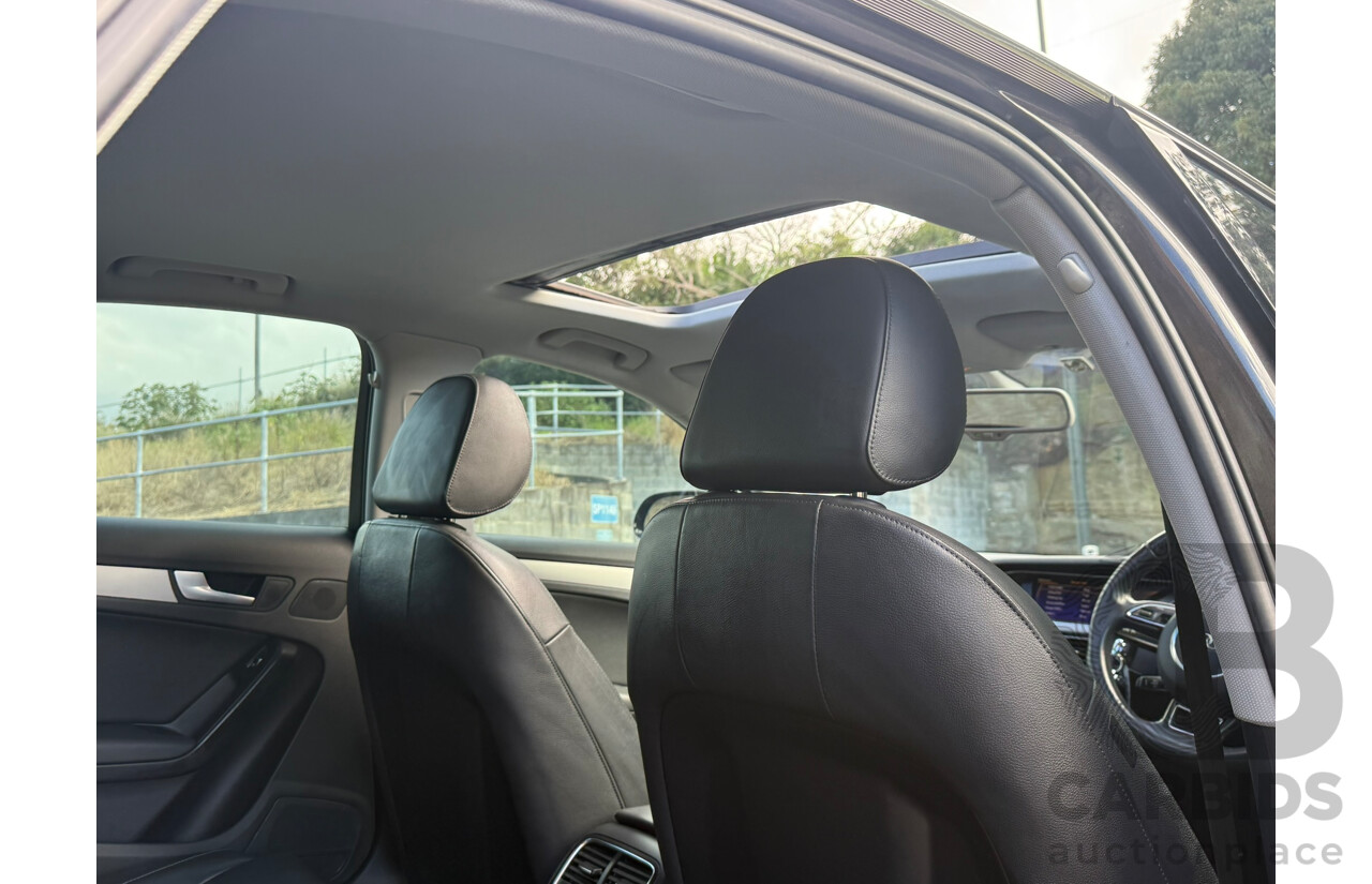 07/2012 Audi A4 2.0 TDI FWD B8 (8K) MY13 4D Sedan Lava Gray Pearlescent Turbo Diesel 2.0L