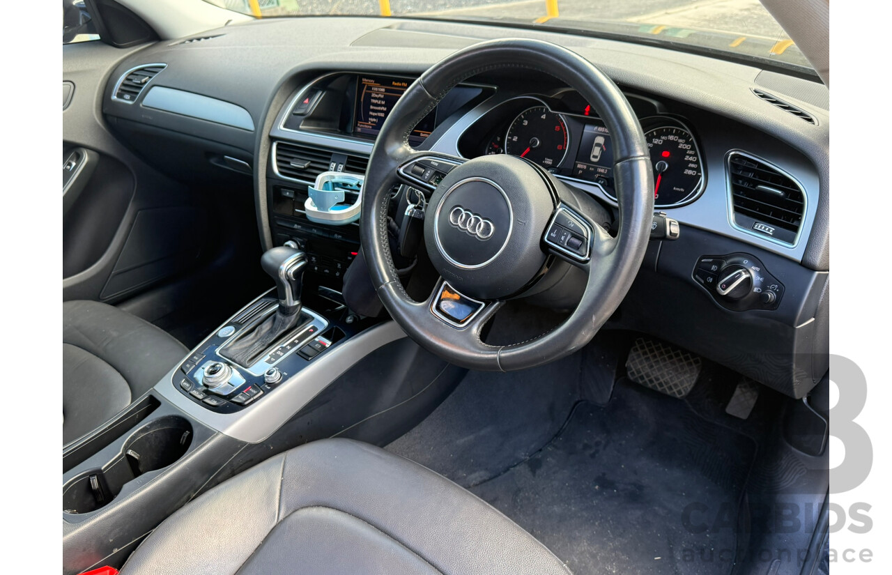 07/2012 Audi A4 2.0 TDI FWD B8 (8K) MY13 4D Sedan Lava Gray Pearlescent Turbo Diesel 2.0L