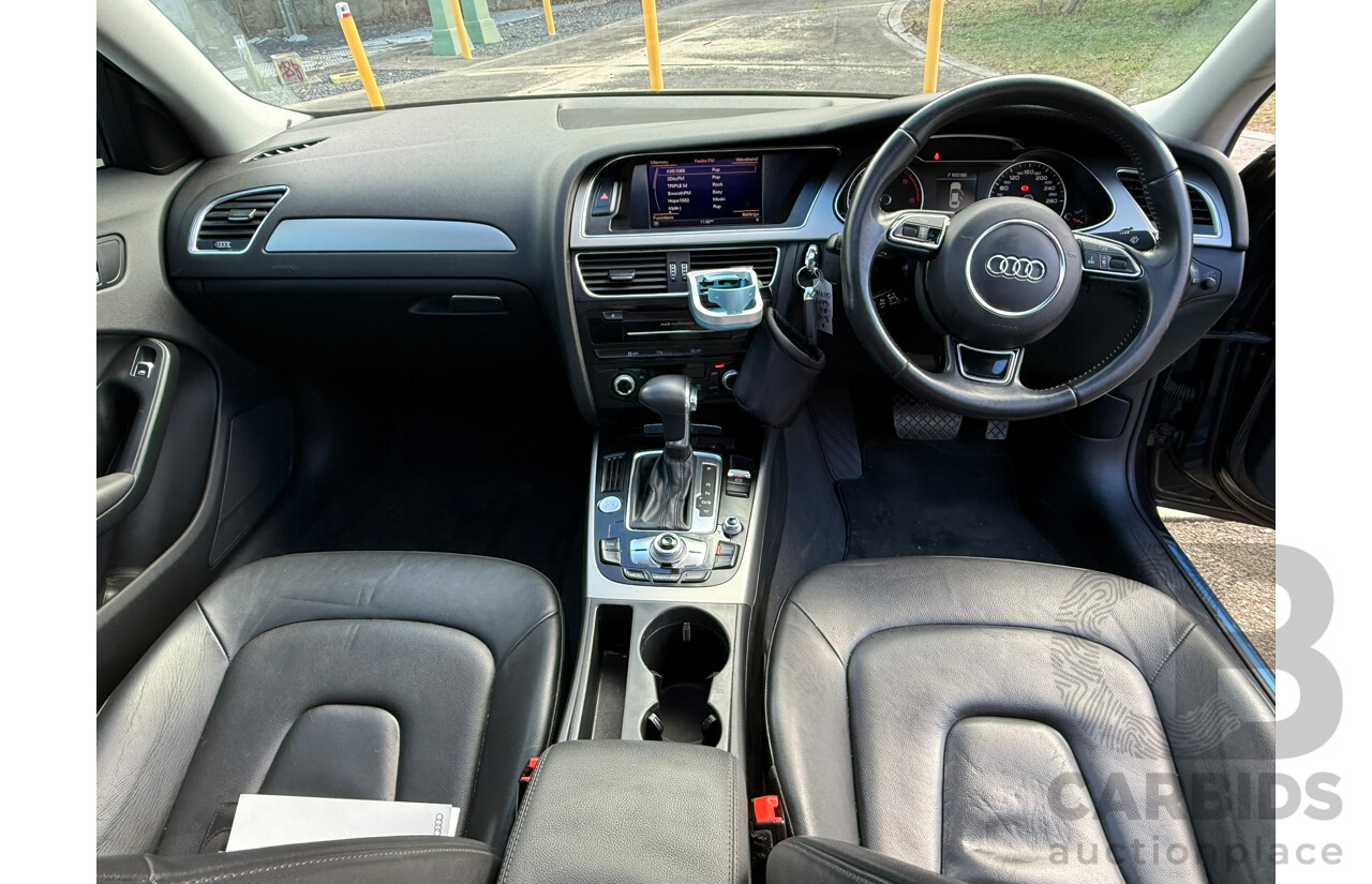 07/2012 Audi A4 2.0 TDI FWD B8 (8K) MY13 4D Sedan Lava Gray Pearlescent Turbo Diesel 2.0L