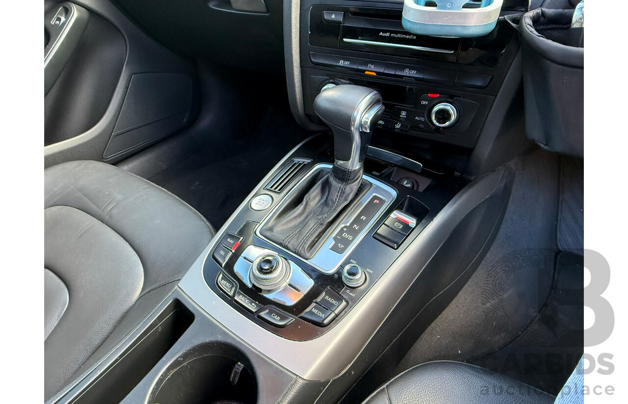 07/2012 Audi A4 2.0 TDI FWD B8 (8K) MY13 4D Sedan Lava Gray Pearlescent Turbo Diesel 2.0L
