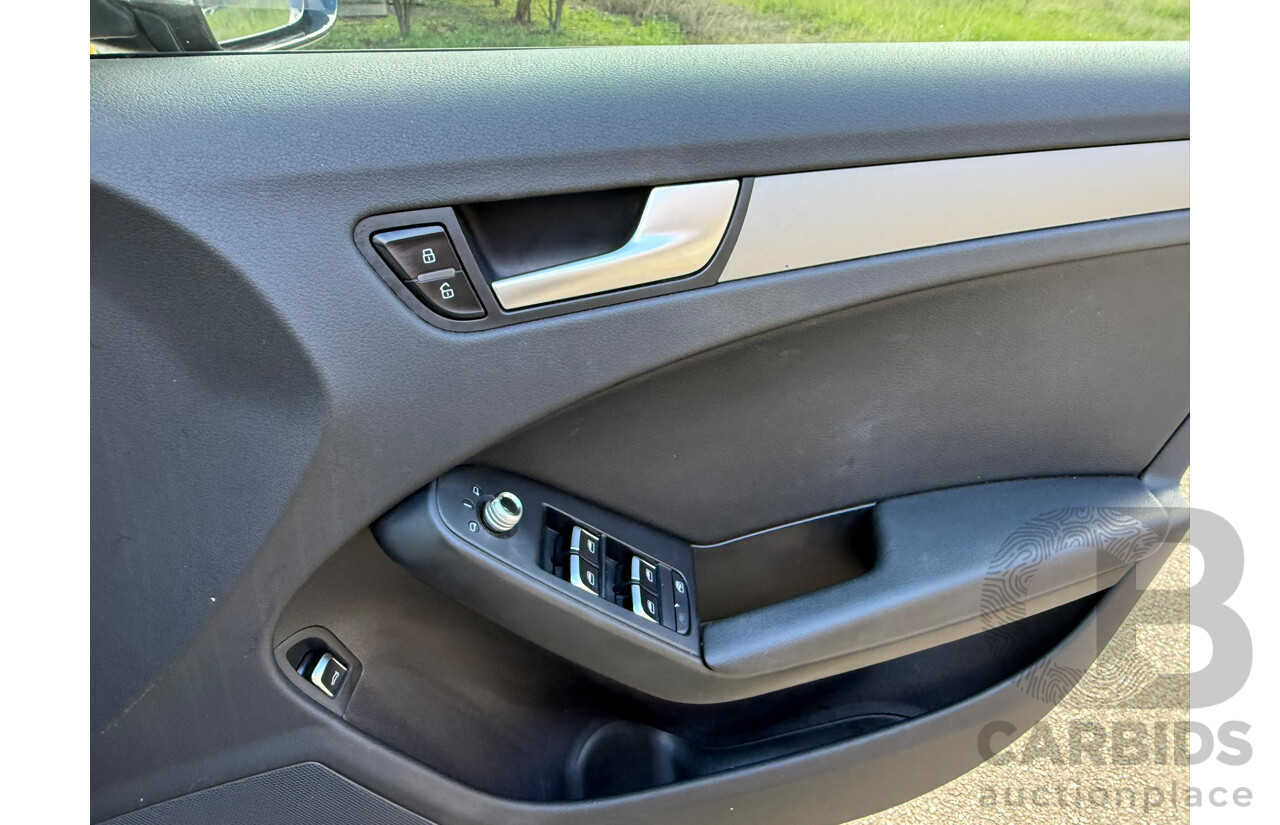07/2012 Audi A4 2.0 TDI FWD B8 (8K) MY13 4D Sedan Lava Gray Pearlescent Turbo Diesel 2.0L