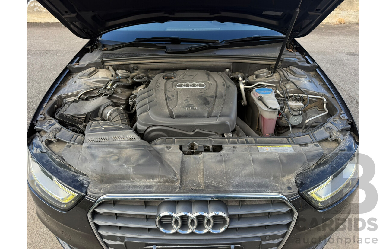 07/2012 Audi A4 2.0 TDI FWD B8 (8K) MY13 4D Sedan Lava Gray Pearlescent Turbo Diesel 2.0L