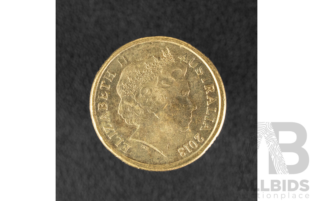 Australian 2013 Two Dollar Coin, QE2 Coronation