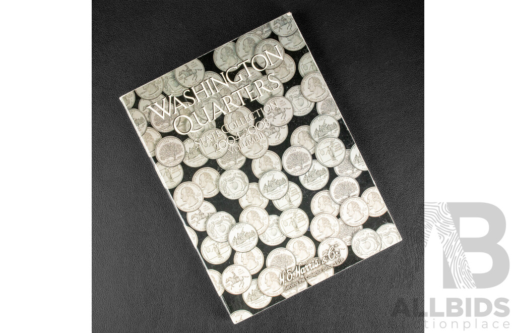 Forty Six USA 2004-2008 UNC Quarters, State Coins 