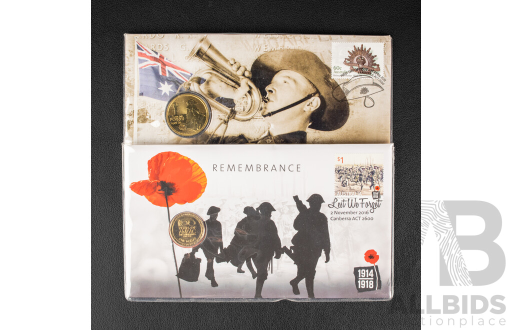 Two Australian ANZAC PNCs, 2012 and 2016