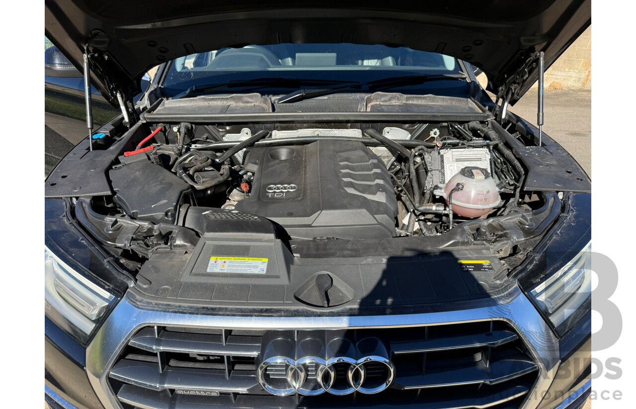 01/2019 Audi Q5 2.0 TDI QUATTRO DESIGN (AWD) FY MY18 4D Wagon Black Turbo Diesel 2.0L