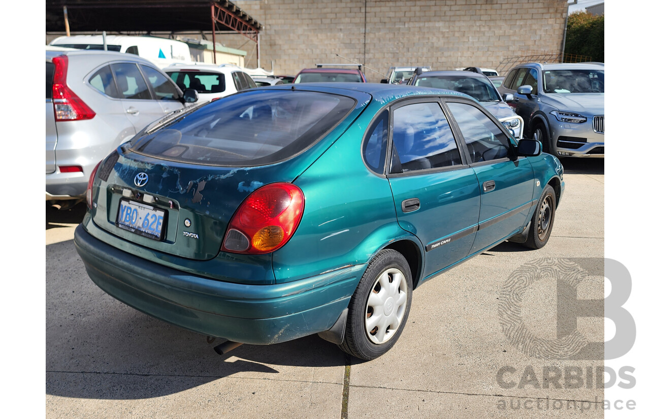 03/2001 Toyota Corolla Ascent SECA AE112R 5d Liftback Green 1.8L