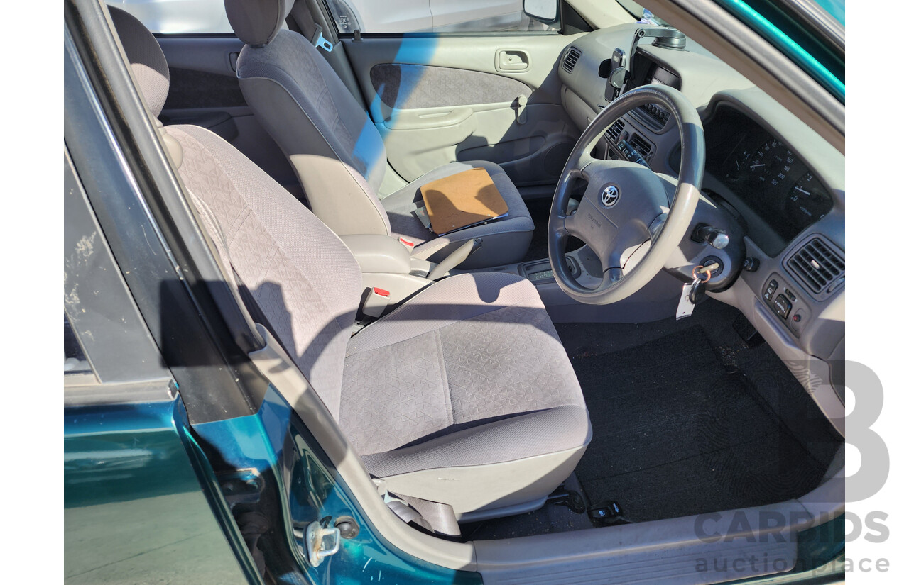03/2001 Toyota Corolla Ascent SECA AE112R 5d Liftback Green 1.8L
