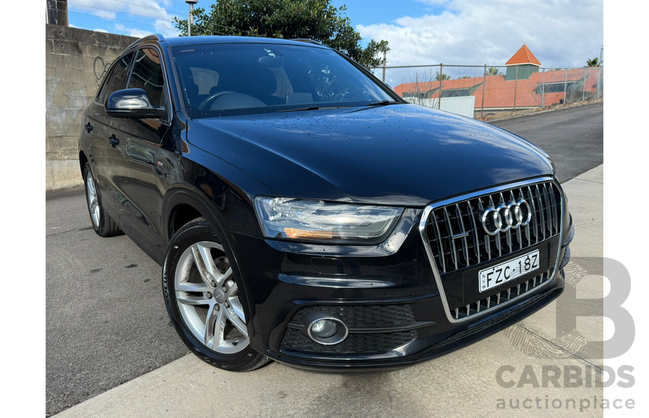 06/2012 Audi Q3 2.0 TFSI QUATTRO (155kW) (AWD) 8U 4D Wagon Phantom Black Pearlescent 2.0L
