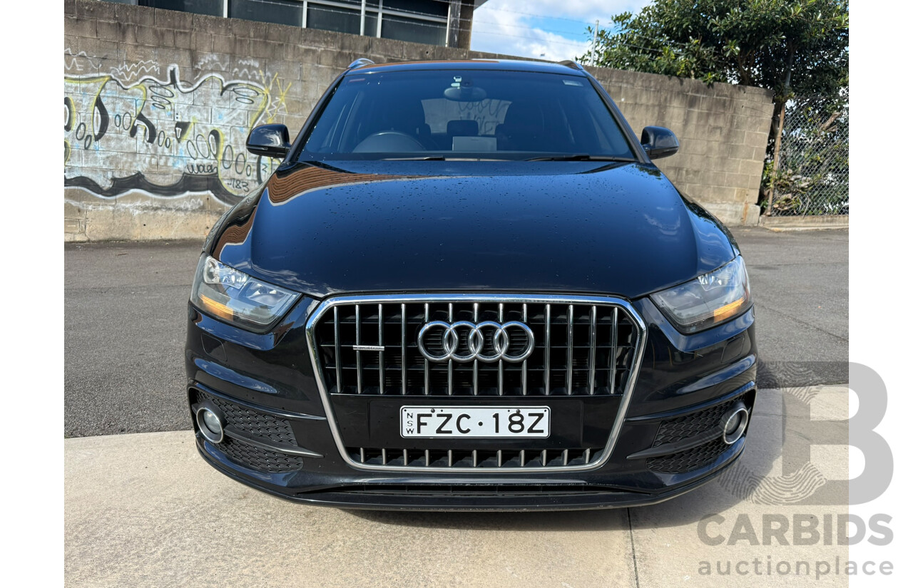 06/2012 Audi Q3 2.0 TFSI QUATTRO (155kW) (AWD) 8U 4D Wagon Phantom Black Pearlescent 2.0L