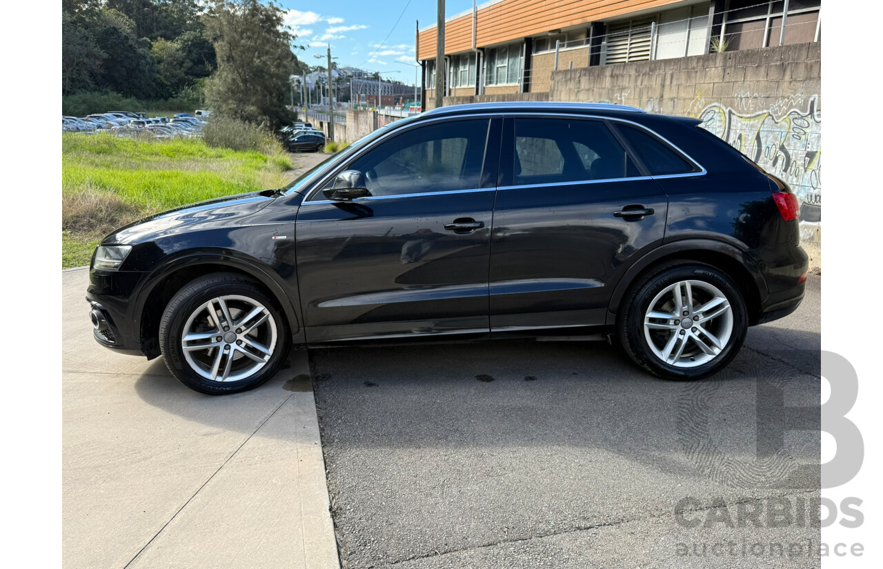 06/2012 Audi Q3 2.0 TFSI QUATTRO (155kW) (AWD) 8U 4D Wagon Phantom Black Pearlescent 2.0L