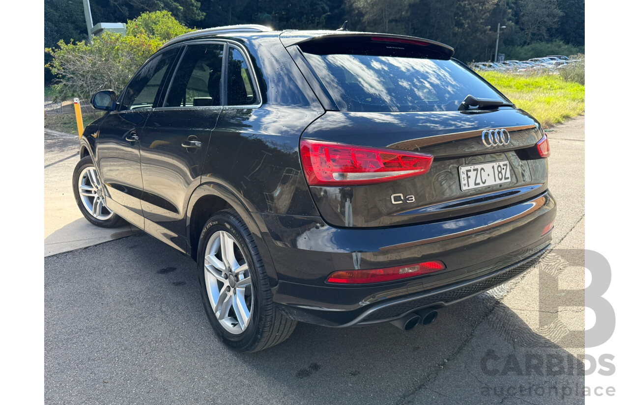 06/2012 Audi Q3 2.0 TFSI QUATTRO (155kW) (AWD) 8U 4D Wagon Phantom Black Pearlescent 2.0L