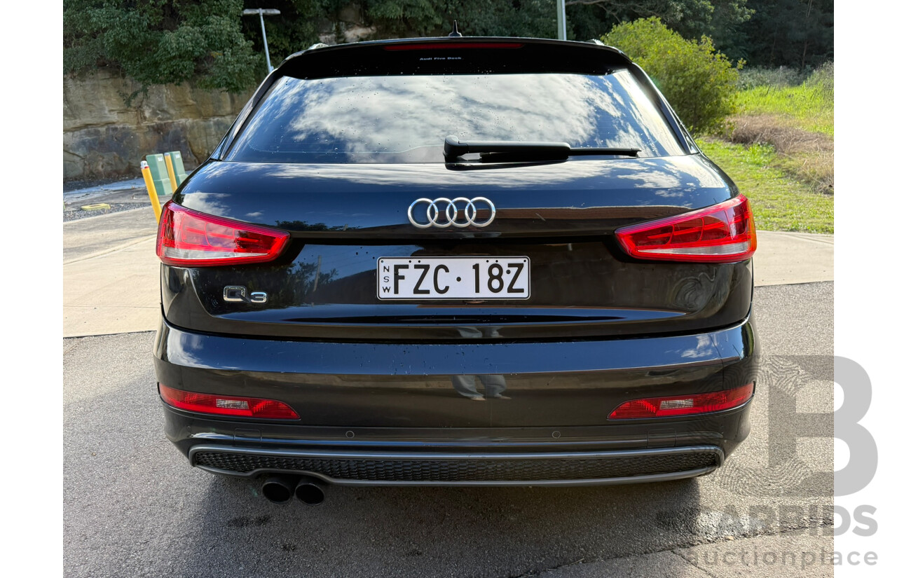 06/2012 Audi Q3 2.0 TFSI QUATTRO (155kW) (AWD) 8U 4D Wagon Phantom Black Pearlescent 2.0L