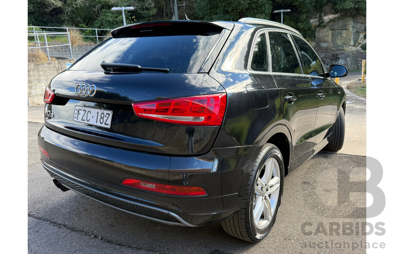 06/2012 Audi Q3 2.0 TFSI QUATTRO (155kW) (AWD) 8U 4D Wagon Phantom Black Pearlescent 2.0L