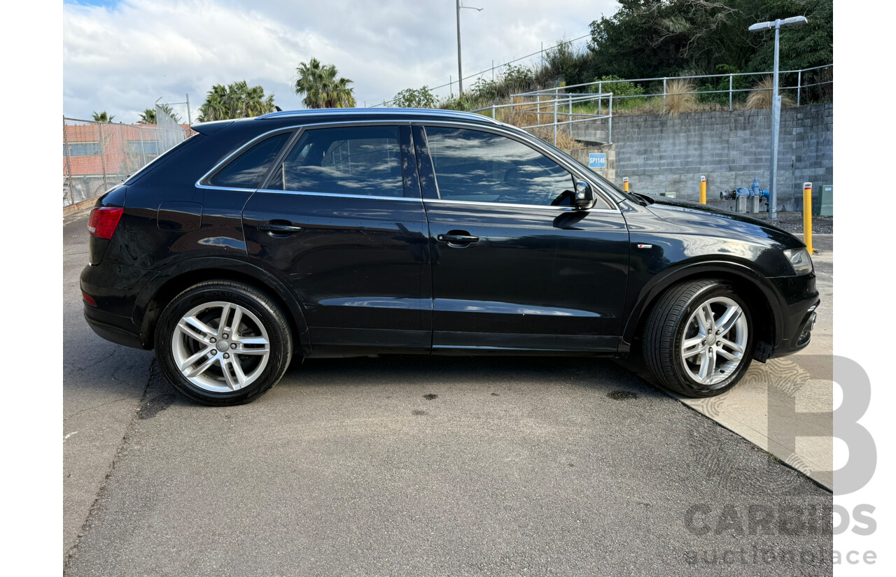 06/2012 Audi Q3 2.0 TFSI QUATTRO (155kW) (AWD) 8U 4D Wagon Phantom Black Pearlescent 2.0L