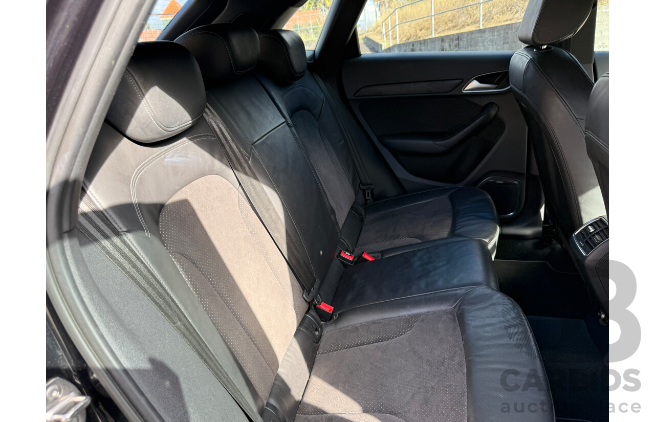 06/2012 Audi Q3 2.0 TFSI QUATTRO (155kW) (AWD) 8U 4D Wagon Phantom Black Pearlescent 2.0L