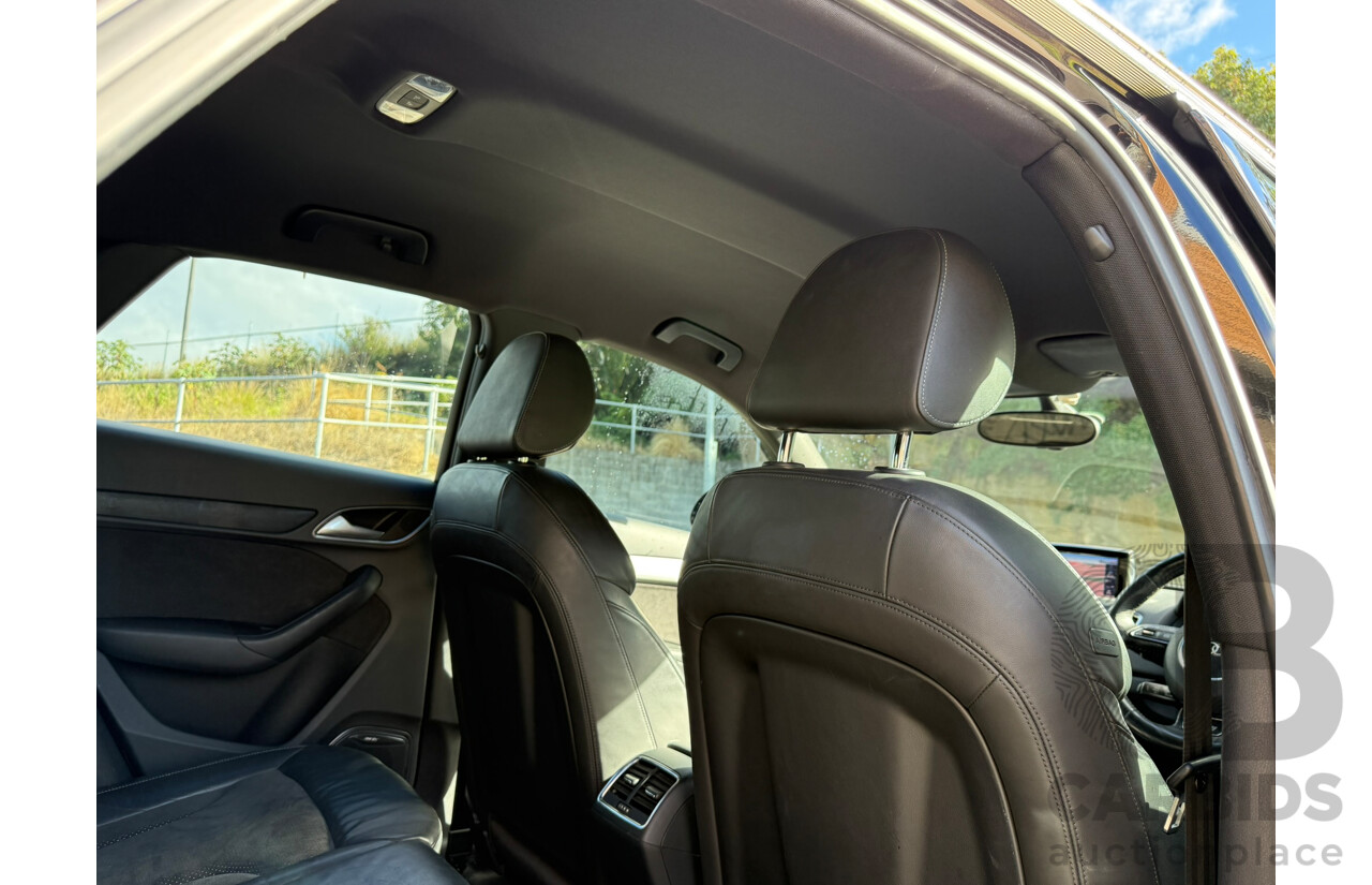06/2012 Audi Q3 2.0 TFSI QUATTRO (155kW) (AWD) 8U 4D Wagon Phantom Black Pearlescent 2.0L