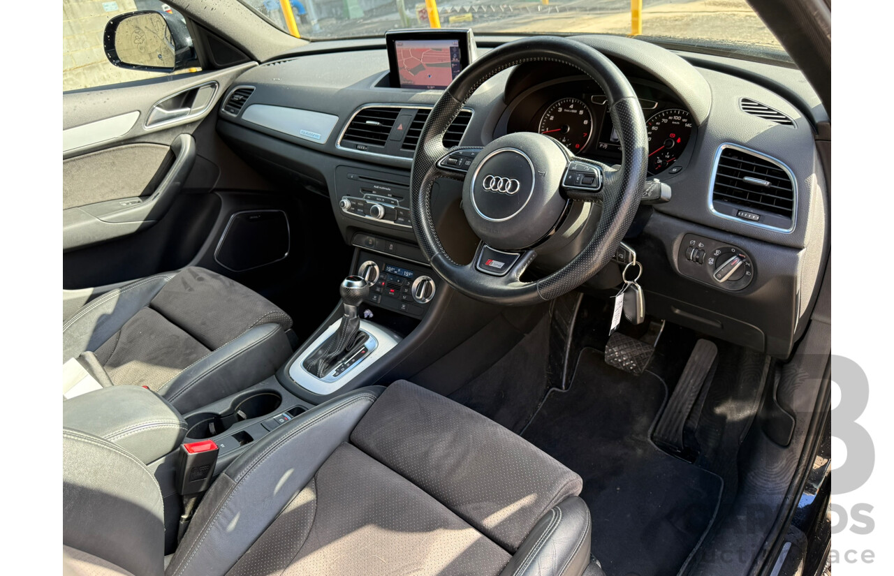 06/2012 Audi Q3 2.0 TFSI QUATTRO (155kW) (AWD) 8U 4D Wagon Phantom Black Pearlescent 2.0L