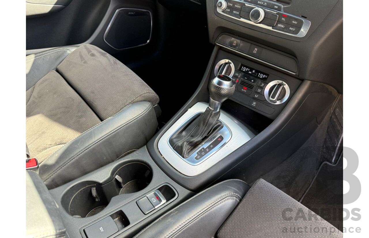06/2012 Audi Q3 2.0 TFSI QUATTRO (155kW) (AWD) 8U 4D Wagon Phantom Black Pearlescent 2.0L