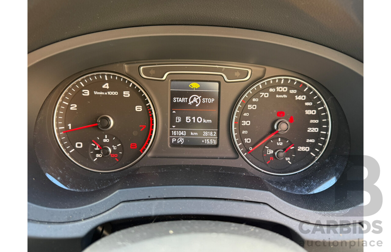 06/2012 Audi Q3 2.0 TFSI QUATTRO (155kW) (AWD) 8U 4D Wagon Phantom Black Pearlescent 2.0L