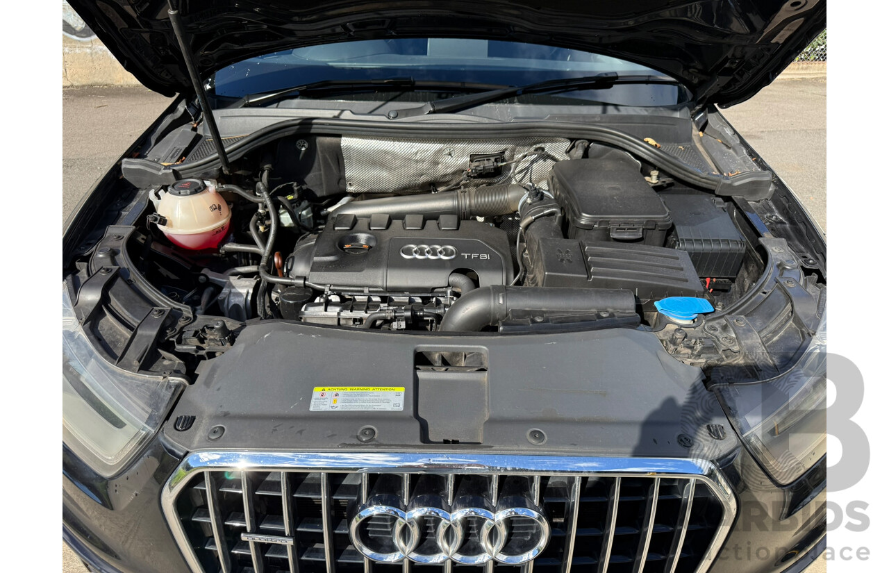 06/2012 Audi Q3 2.0 TFSI QUATTRO (155kW) (AWD) 8U 4D Wagon Phantom Black Pearlescent 2.0L