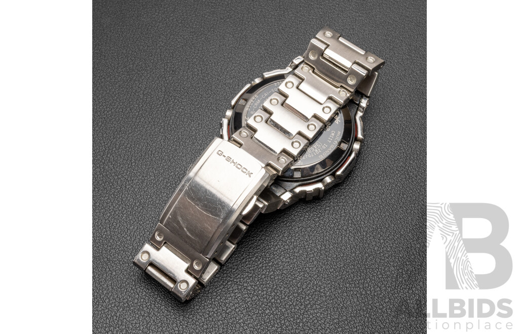 Casio G-Shock Full Metal Solar Power/Bluetooth Watch - GMW-B5000D-1