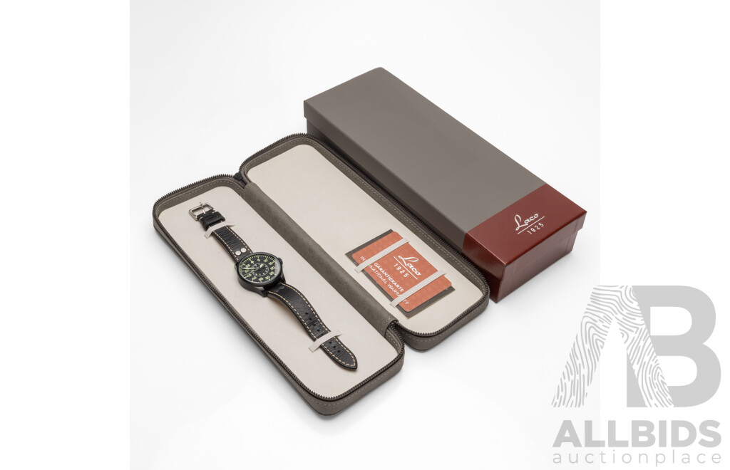 Laco Bielefeld Pilot 21 Jewel Automatic Watch - Made in Germany