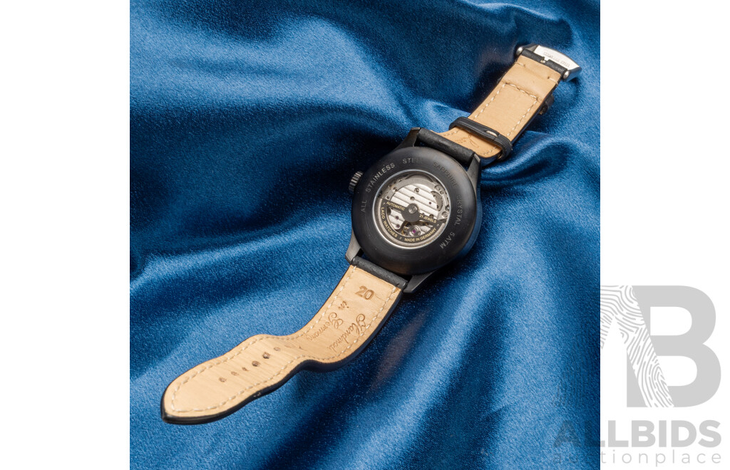 Laco Bielefeld Pilot 21 Jewel Automatic Watch - Made in Germany