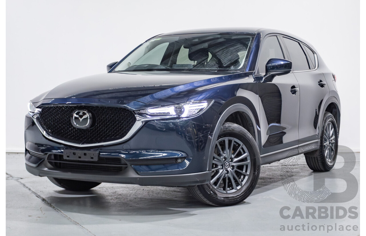 5/2021 Mazda CX-5 Maxx Sport (AWD) CX5K 4d Wagon Deep Crystal Blue Mica Twin Turbo 2.2L