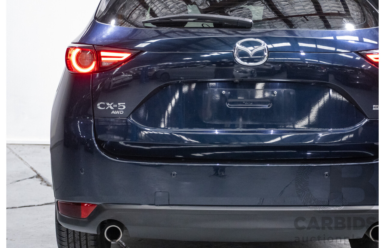 5/2021 Mazda CX-5 Maxx Sport (AWD) CX5K 4d Wagon Deep Crystal Blue Mica Twin Turbo 2.2L