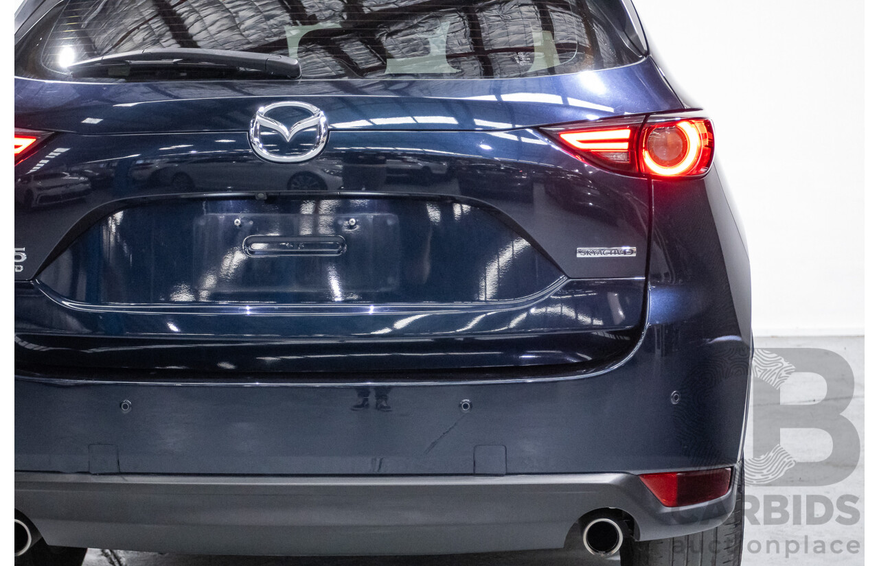 5/2021 Mazda CX-5 Maxx Sport (AWD) CX5K 4d Wagon Deep Crystal Blue Mica Twin Turbo 2.2L