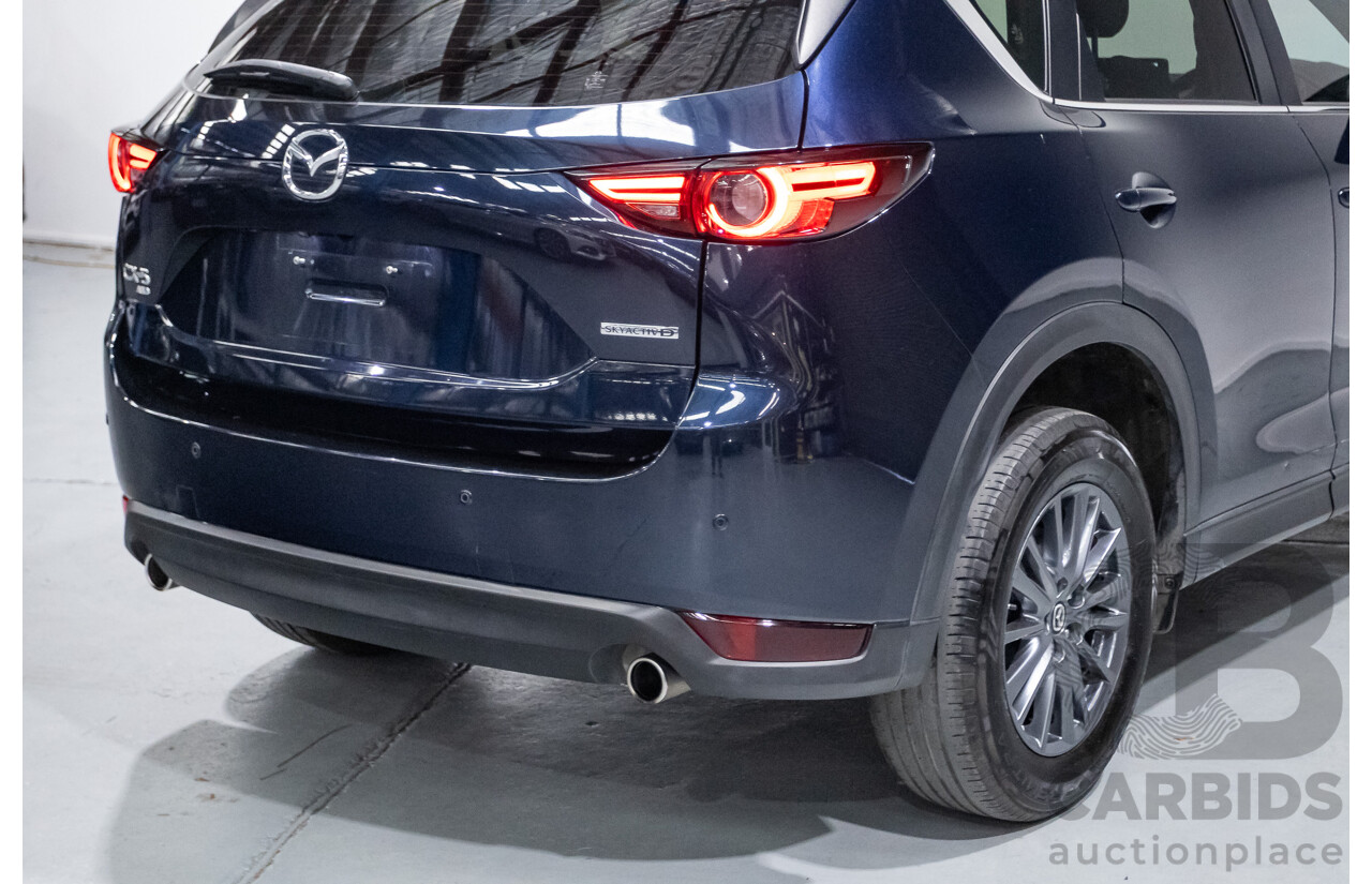 5/2021 Mazda CX-5 Maxx Sport (AWD) CX5K 4d Wagon Deep Crystal Blue Mica Twin Turbo 2.2L