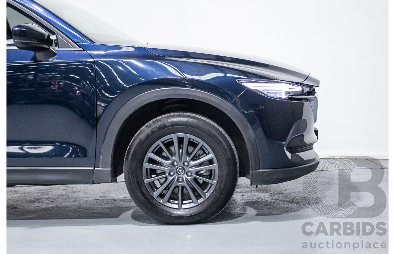 5/2021 Mazda CX-5 Maxx Sport (AWD) CX5K 4d Wagon Deep Crystal Blue Mica Twin Turbo 2.2L