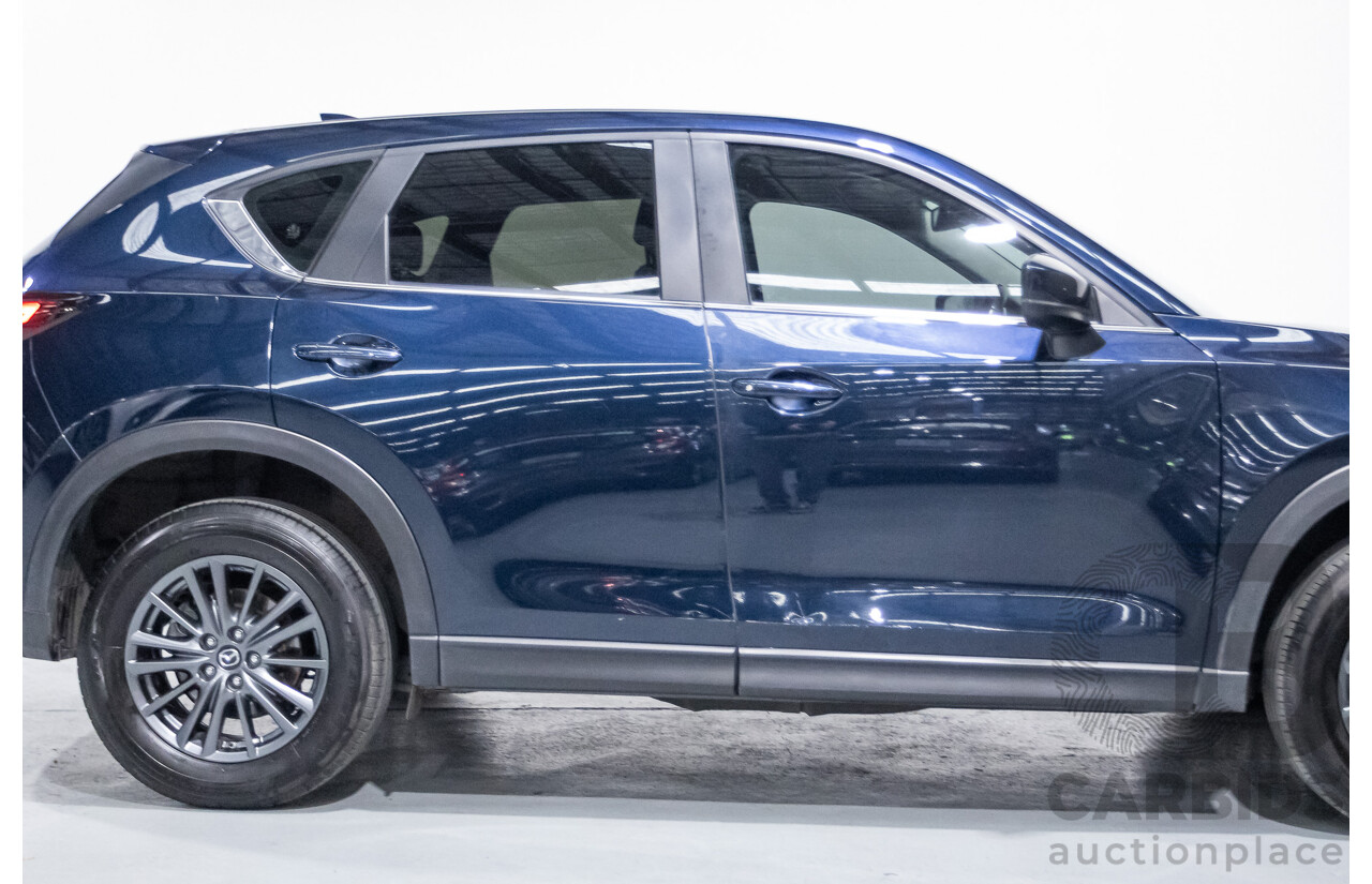 5/2021 Mazda CX-5 Maxx Sport (AWD) CX5K 4d Wagon Deep Crystal Blue Mica Twin Turbo 2.2L