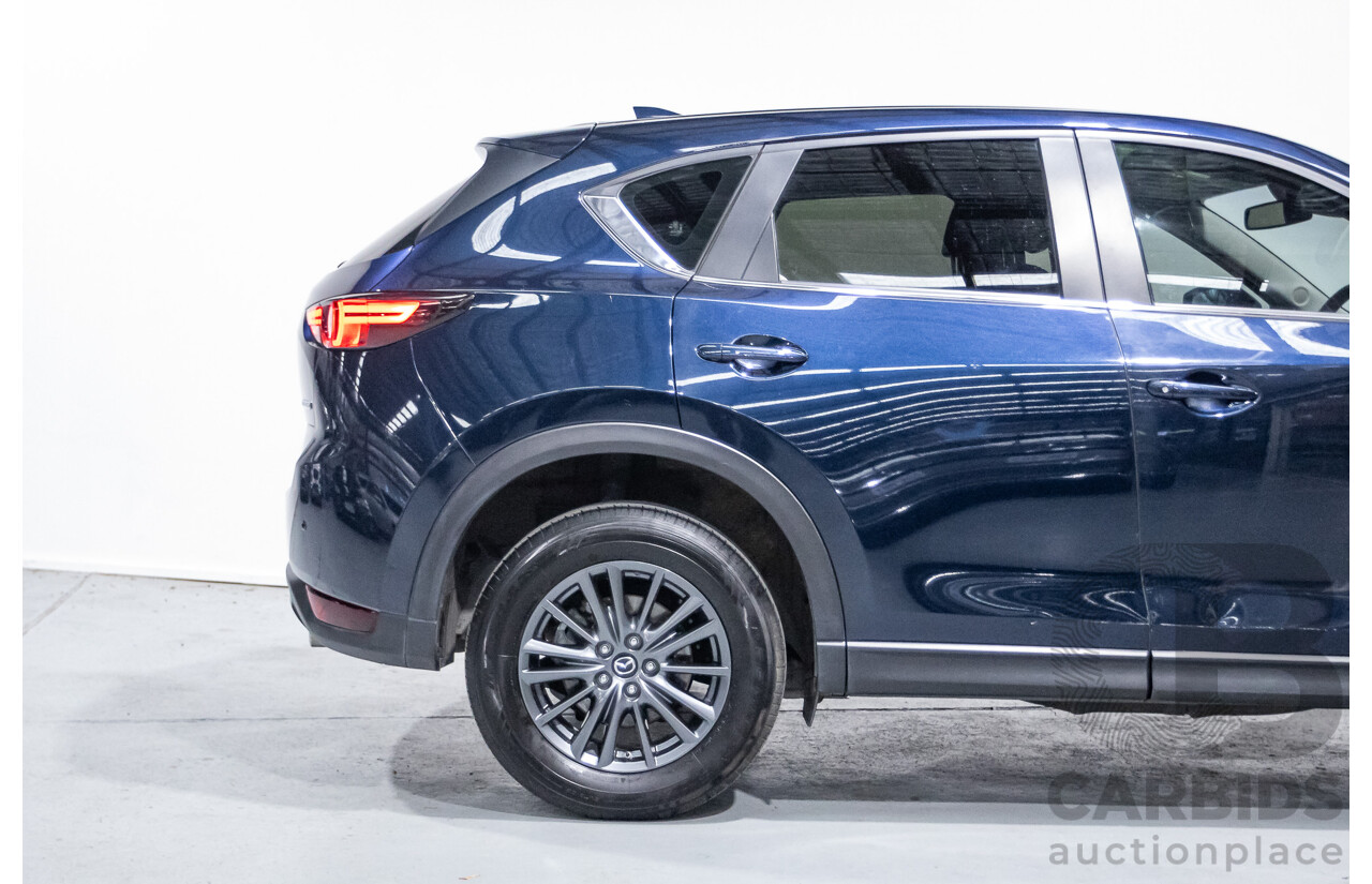 5/2021 Mazda CX-5 Maxx Sport (AWD) CX5K 4d Wagon Deep Crystal Blue Mica Twin Turbo 2.2L