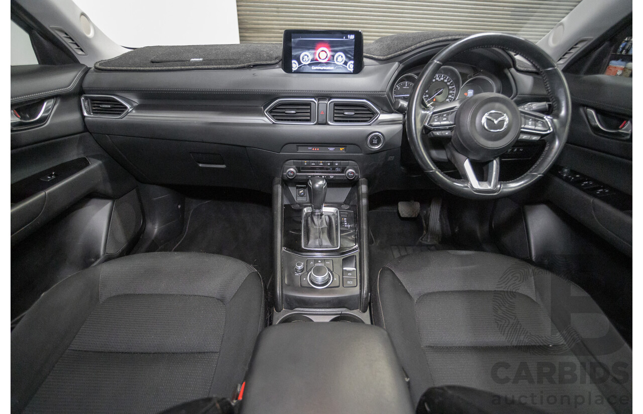 5/2021 Mazda CX-5 Maxx Sport (AWD) CX5K 4d Wagon Deep Crystal Blue Mica Twin Turbo 2.2L