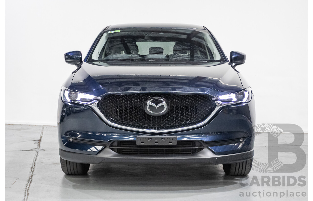 5/2021 Mazda CX-5 Maxx Sport (AWD) CX5K 4d Wagon Deep Crystal Blue Mica Twin Turbo 2.2L