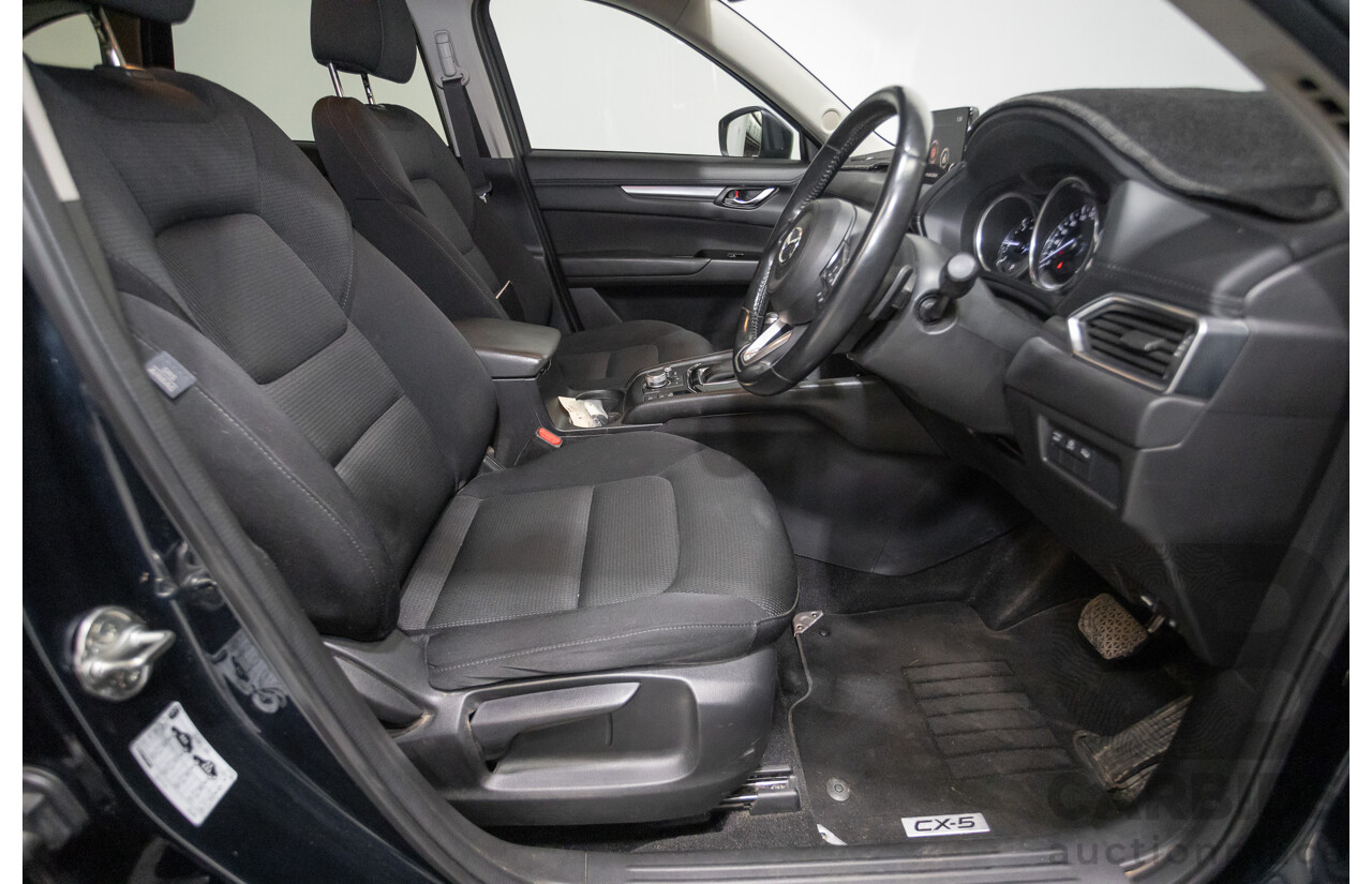 5/2021 Mazda CX-5 Maxx Sport (AWD) CX5K 4d Wagon Deep Crystal Blue Mica Twin Turbo 2.2L