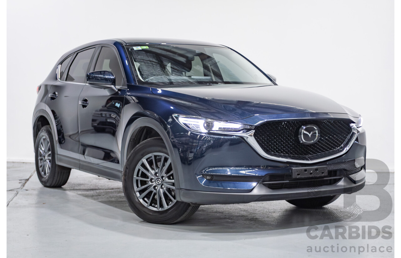 5/2021 Mazda CX-5 Maxx Sport (AWD) CX5K 4d Wagon Deep Crystal Blue Mica Twin Turbo 2.2L