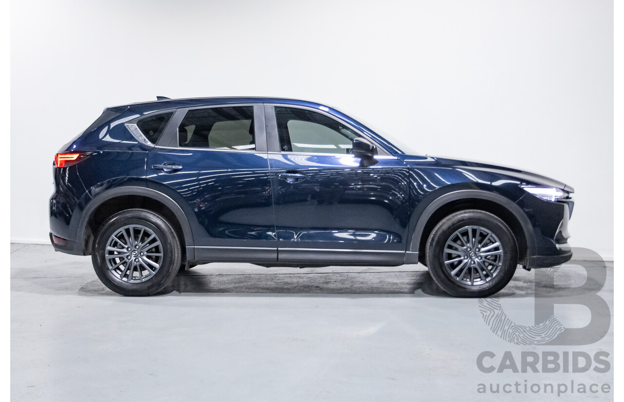 5/2021 Mazda CX-5 Maxx Sport (AWD) CX5K 4d Wagon Deep Crystal Blue Mica Twin Turbo 2.2L