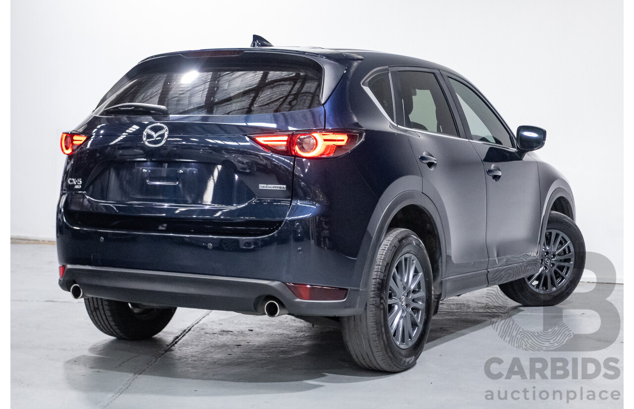 5/2021 Mazda CX-5 Maxx Sport (AWD) CX5K 4d Wagon Deep Crystal Blue Mica Twin Turbo 2.2L