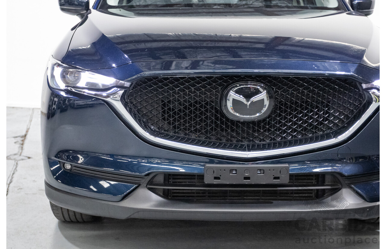 5/2021 Mazda CX-5 Maxx Sport (AWD) CX5K 4d Wagon Deep Crystal Blue Mica Twin Turbo 2.2L