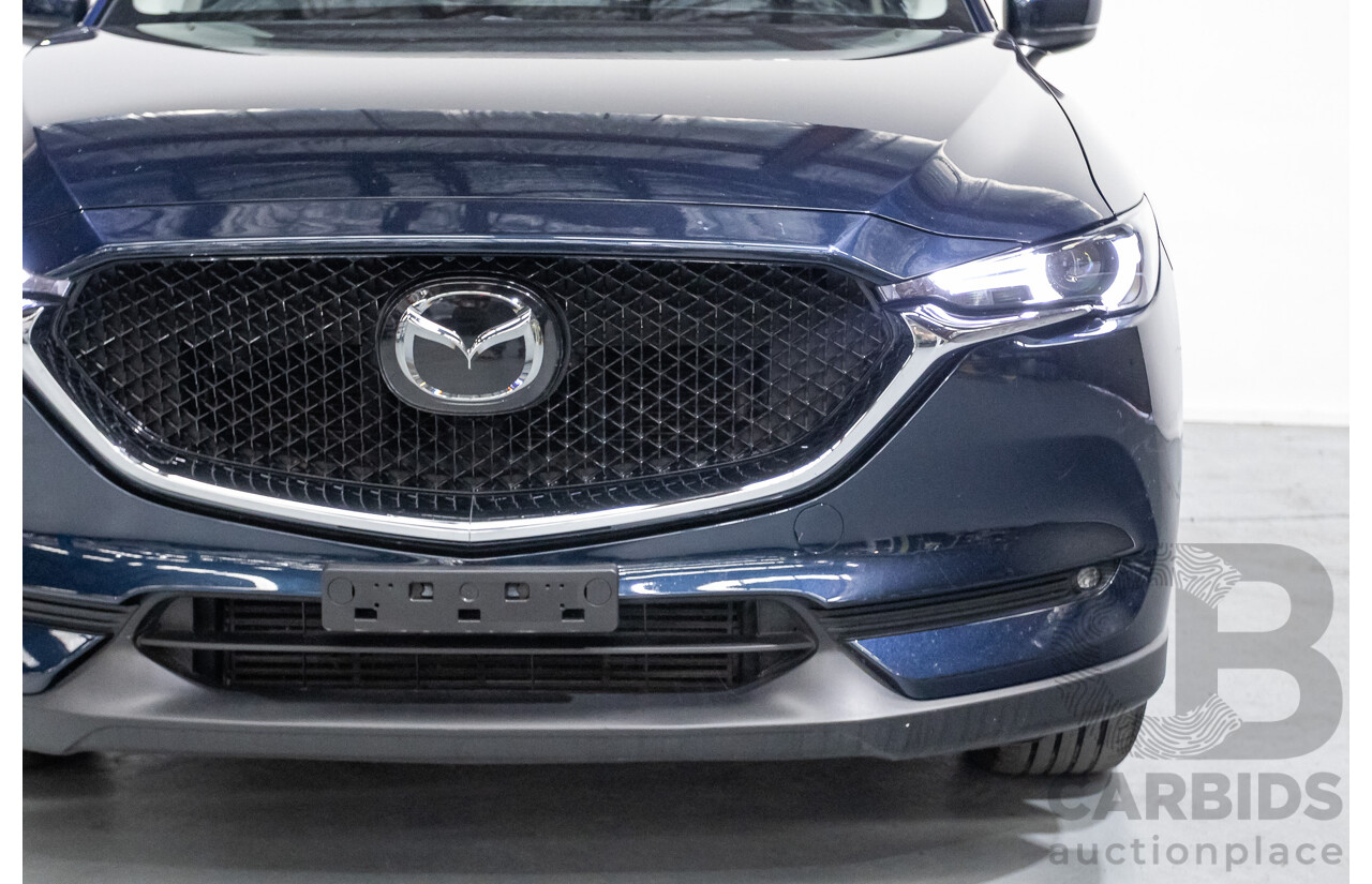 5/2021 Mazda CX-5 Maxx Sport (AWD) CX5K 4d Wagon Deep Crystal Blue Mica Twin Turbo 2.2L