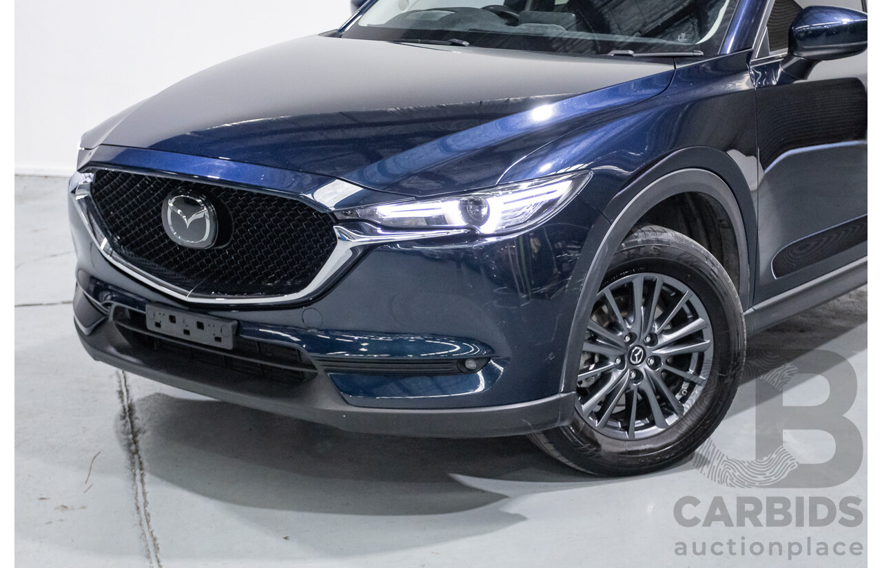 5/2021 Mazda CX-5 Maxx Sport (AWD) CX5K 4d Wagon Deep Crystal Blue Mica Twin Turbo 2.2L