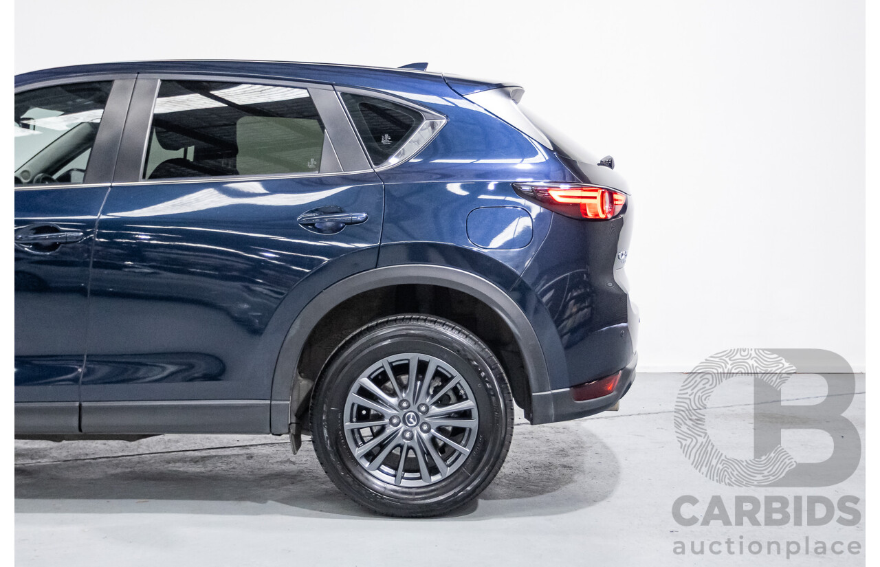 5/2021 Mazda CX-5 Maxx Sport (AWD) CX5K 4d Wagon Deep Crystal Blue Mica Twin Turbo 2.2L