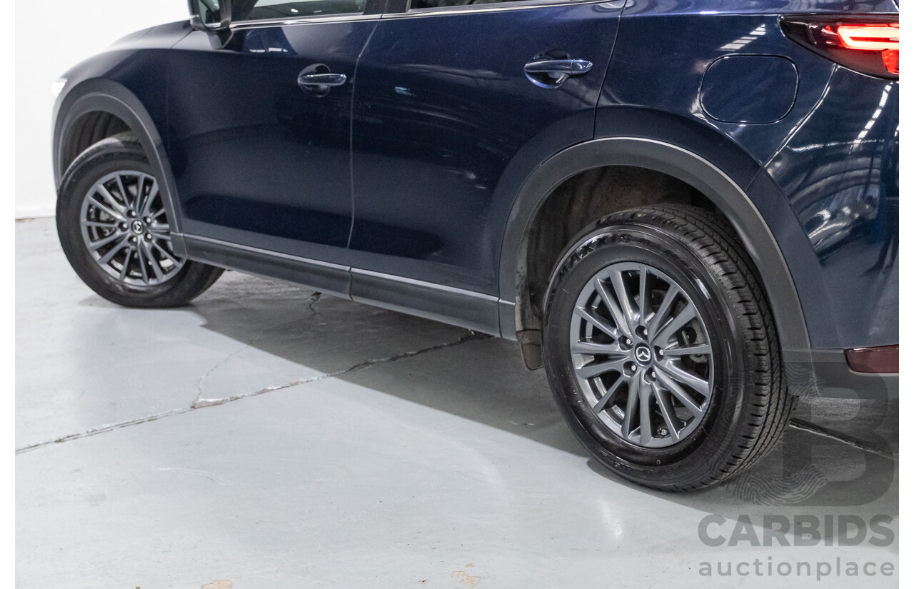 5/2021 Mazda CX-5 Maxx Sport (AWD) CX5K 4d Wagon Deep Crystal Blue Mica Twin Turbo 2.2L