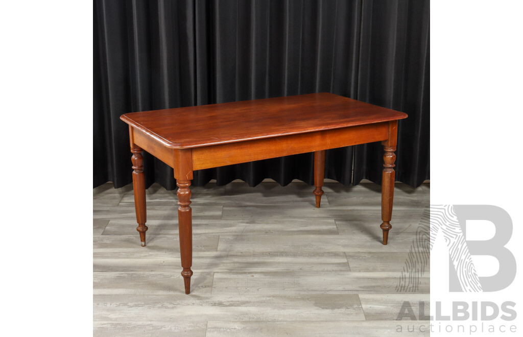 Victorian Cedar Kitchen Table
