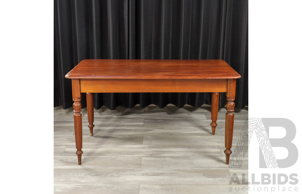 Victorian Cedar Kitchen Table